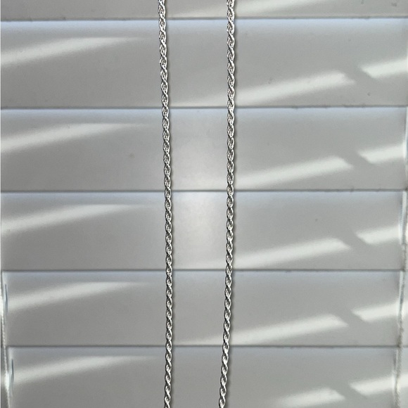 20” 4mm solid 925 silver rope chain - Picture 2 of 2